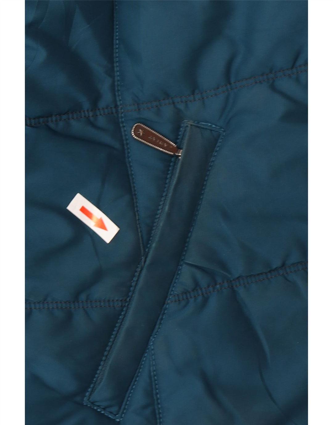 Damska ocieplana kurtka z kapturem Ariat UK 14, średni niebieski poliester