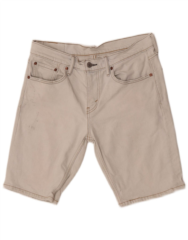 Męskie spodenki jeansowe Levi's 511 W30 Średnioniebieskie, bawełniane