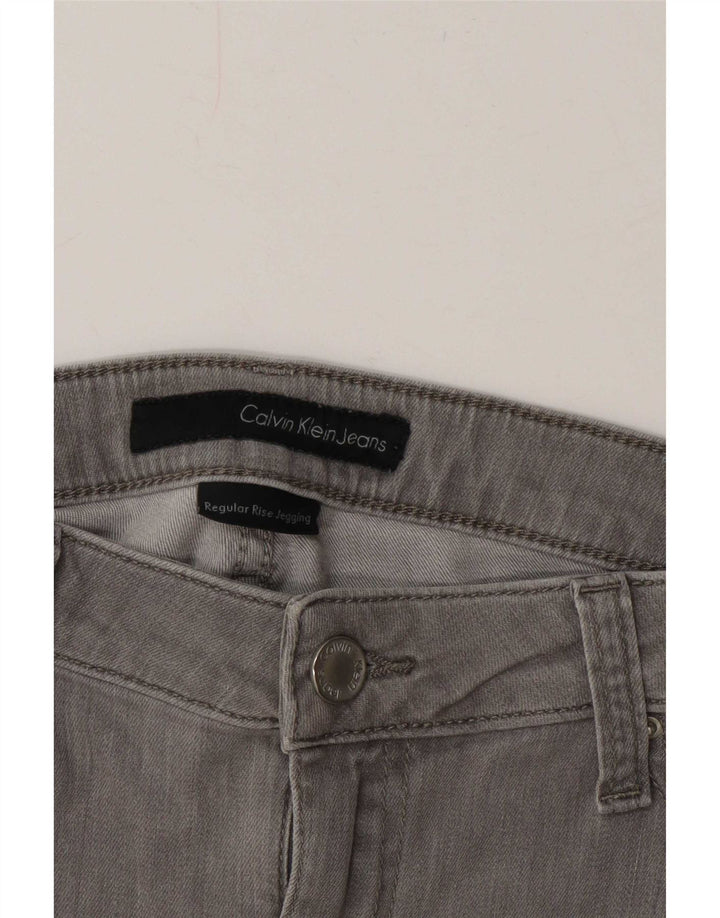 Damskie dżinsy Calvin Klein Jegging W30 L31 Szare