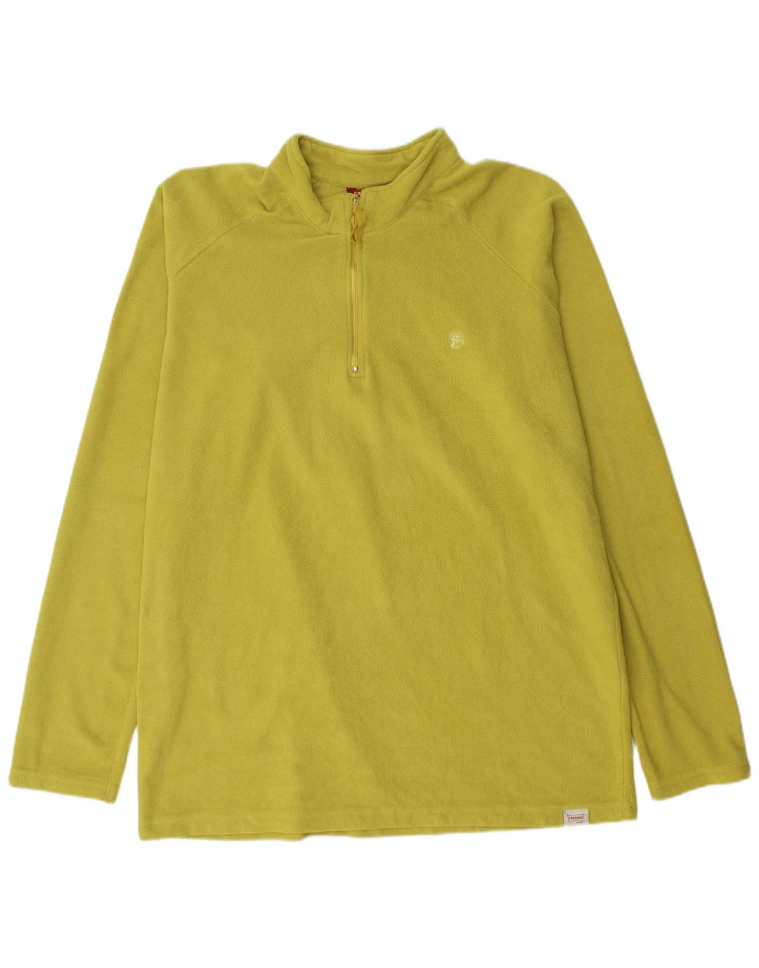 Męski sweter polarowy Carrera z zamkiem błyskawicznym 2XL, zielony poliester