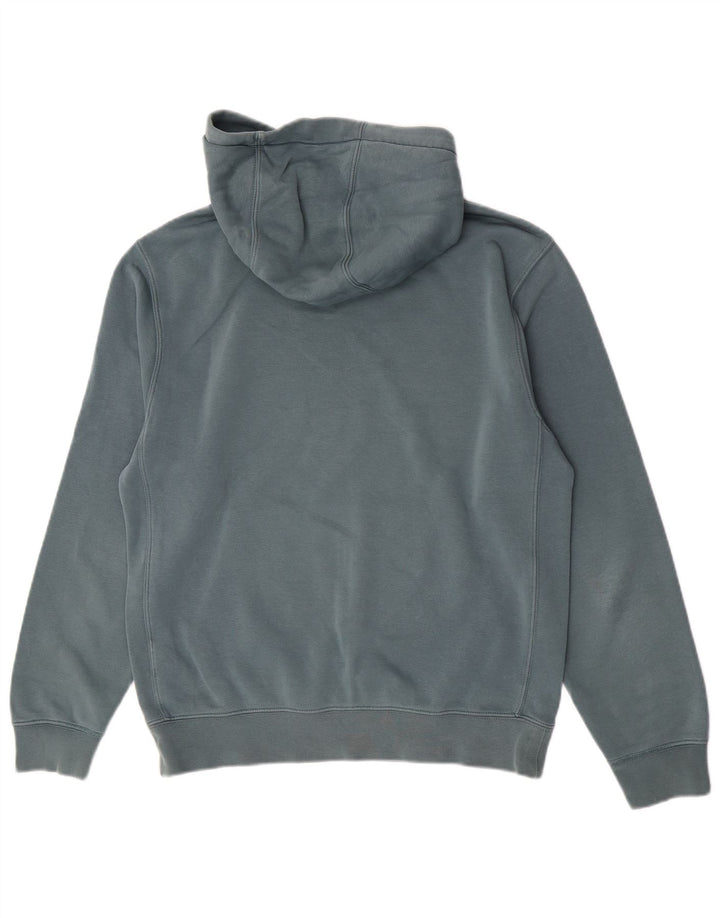 Męski sweter z kapturem Nike, mały, niebieski, bawełniany