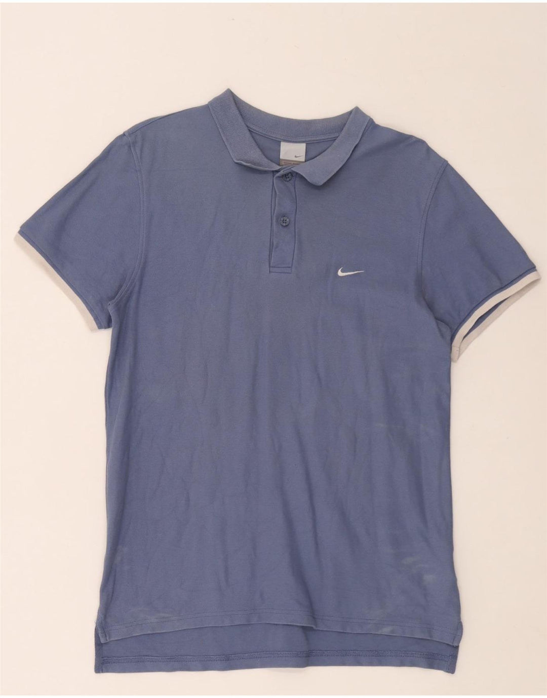 Męska koszulka polo Nike, duża, niebieska, bawełniana