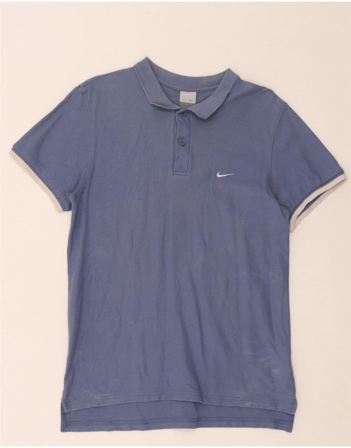Męska koszulka polo Nike, duża, niebieska, bawełniana