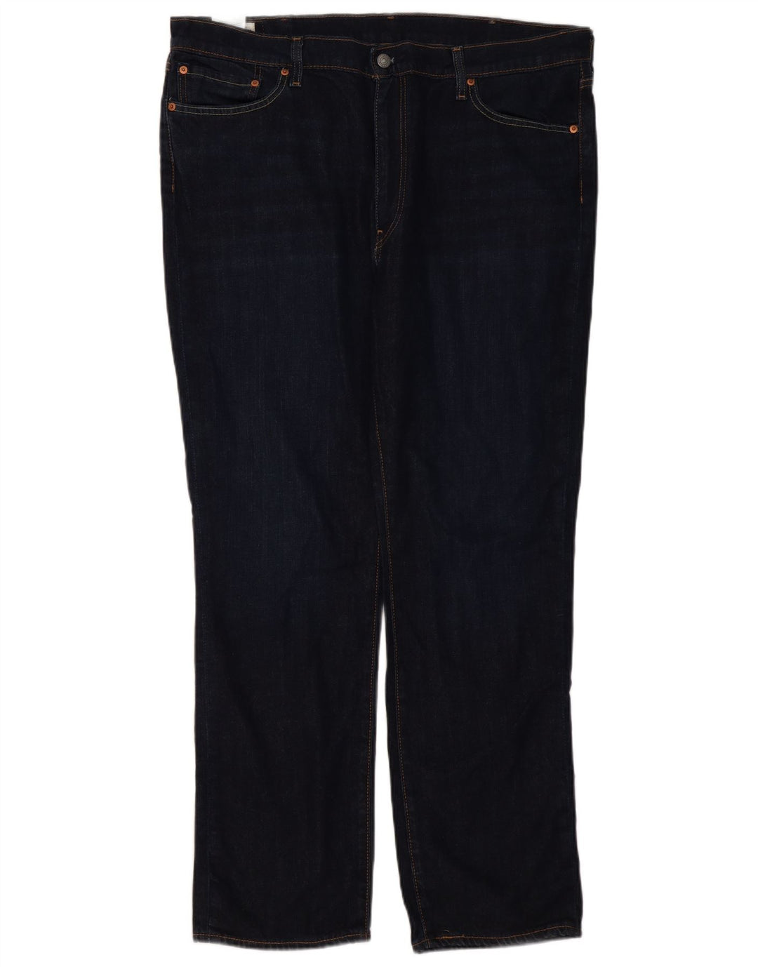 Męskie dżinsy Levi's 514 Straight W40 L32 Granatowa bawełna