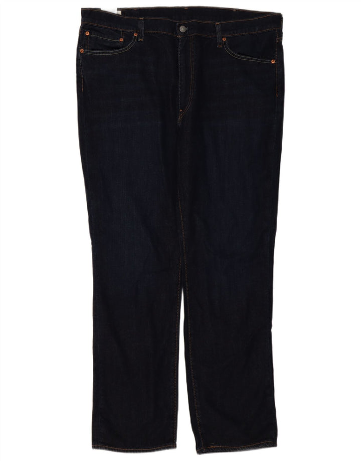 Męskie dżinsy Levi's 514 Straight W40 L32 Granatowa bawełna