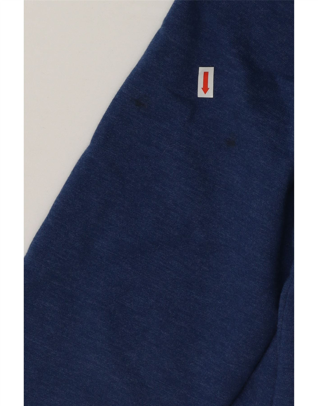 Męski sweter Converse z grafiką i zamkiem błyskawicznym, średni granatowy, bawełniany