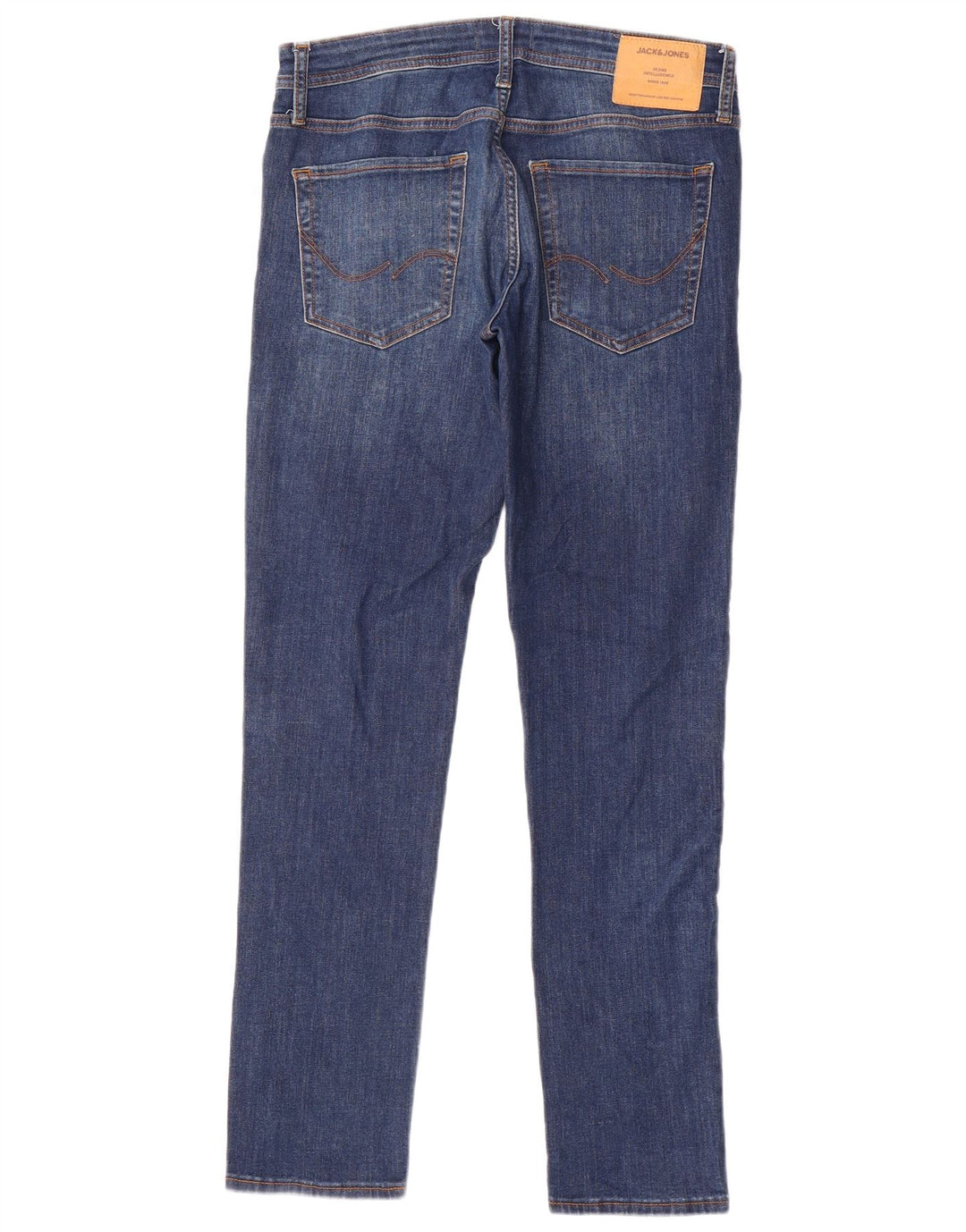 Męskie jeansy typu slim Jack & Jones W32 L32 Niebieskie bawełniane