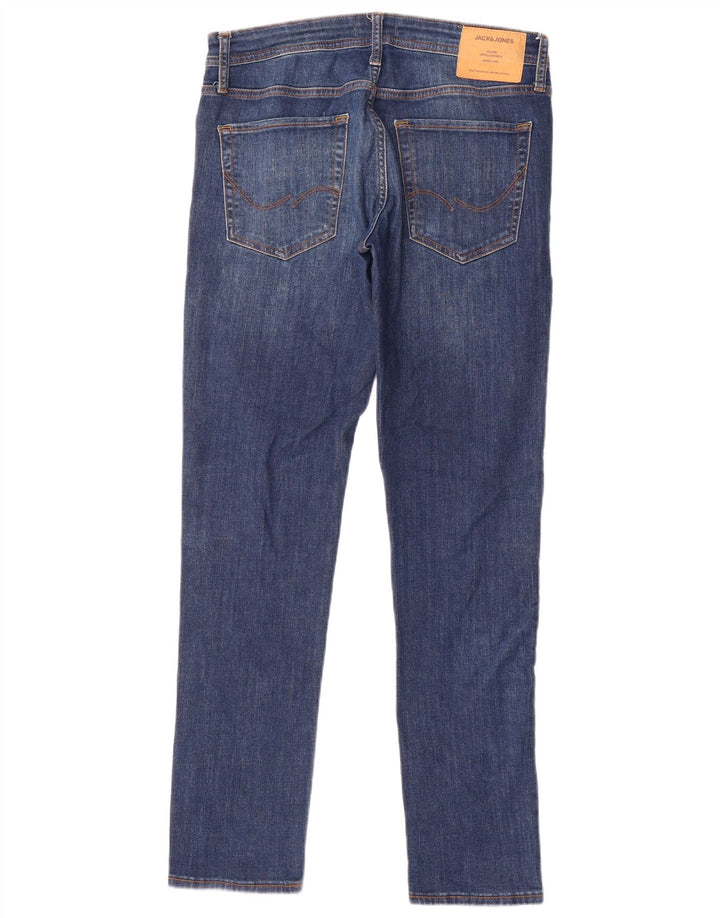 Męskie jeansy typu slim Jack & Jones W32 L32 Niebieskie bawełniane
