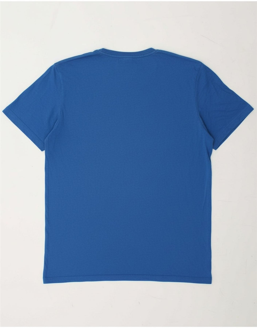 JACK & JONES Mens Graphic T-Shirt Top Medium Blue Cotton