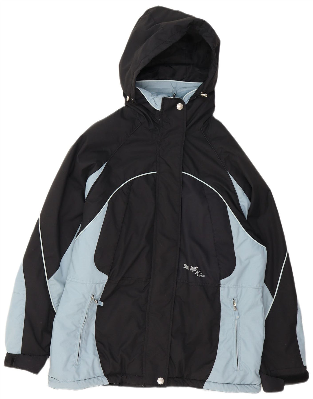 Damska kurtka narciarska Brugi Oversize IT 42, średni granatowy poliester