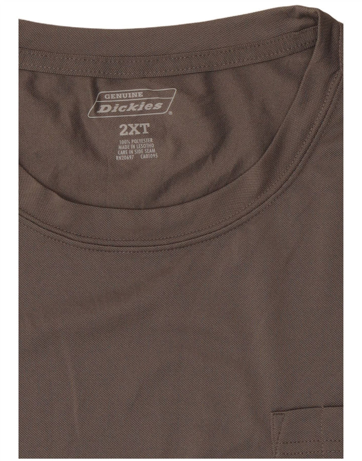 Męski T-shirt Dickies Tall Top 2XL Szary poliester