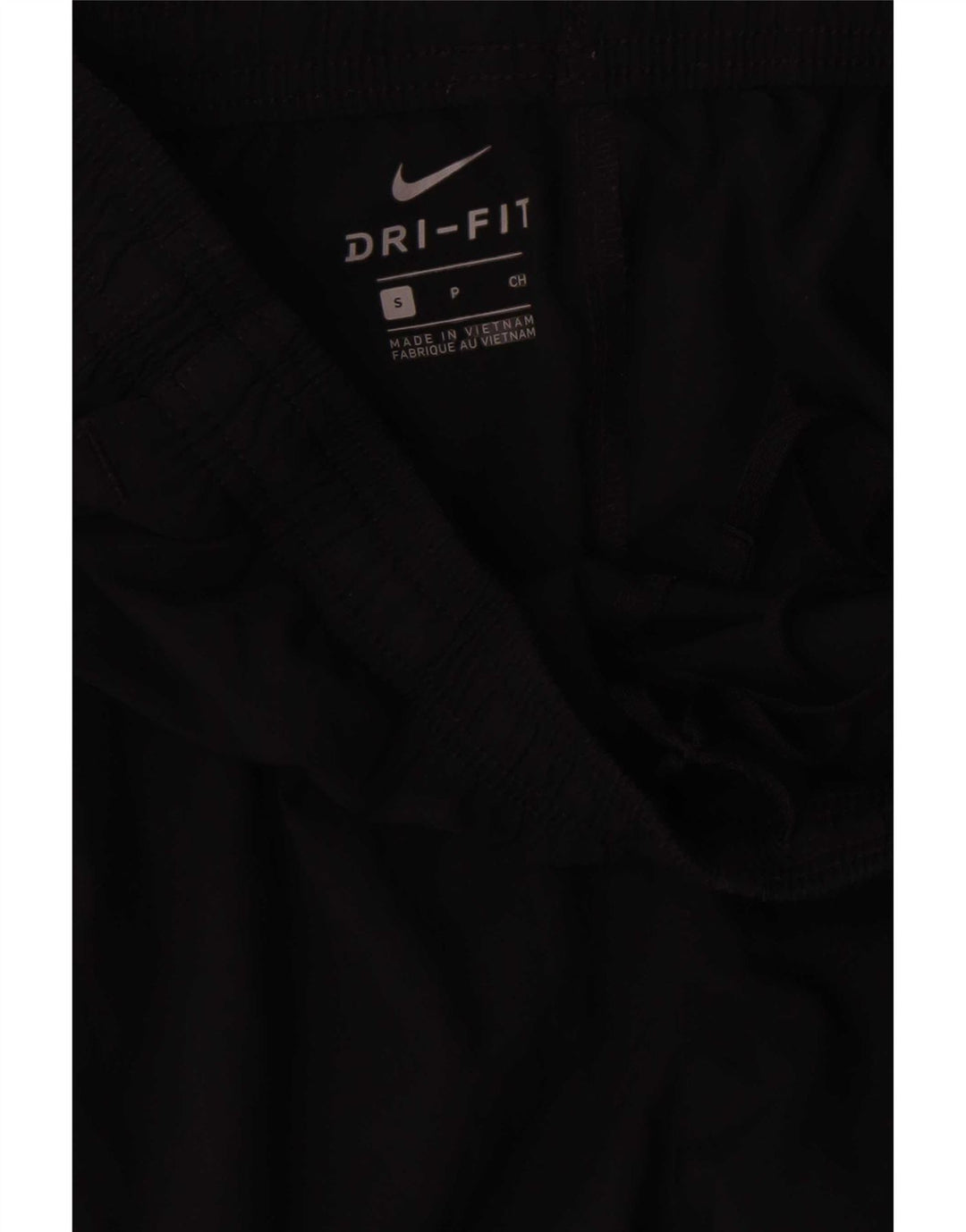 Damskie spodnie dresowe Nike Dri Fit, małe, czarne, poliestrowe