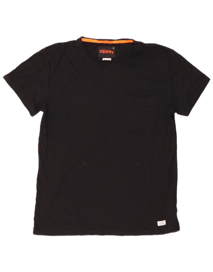 T-shirt męski Superdry Top 2XL, czarny, bawełniany