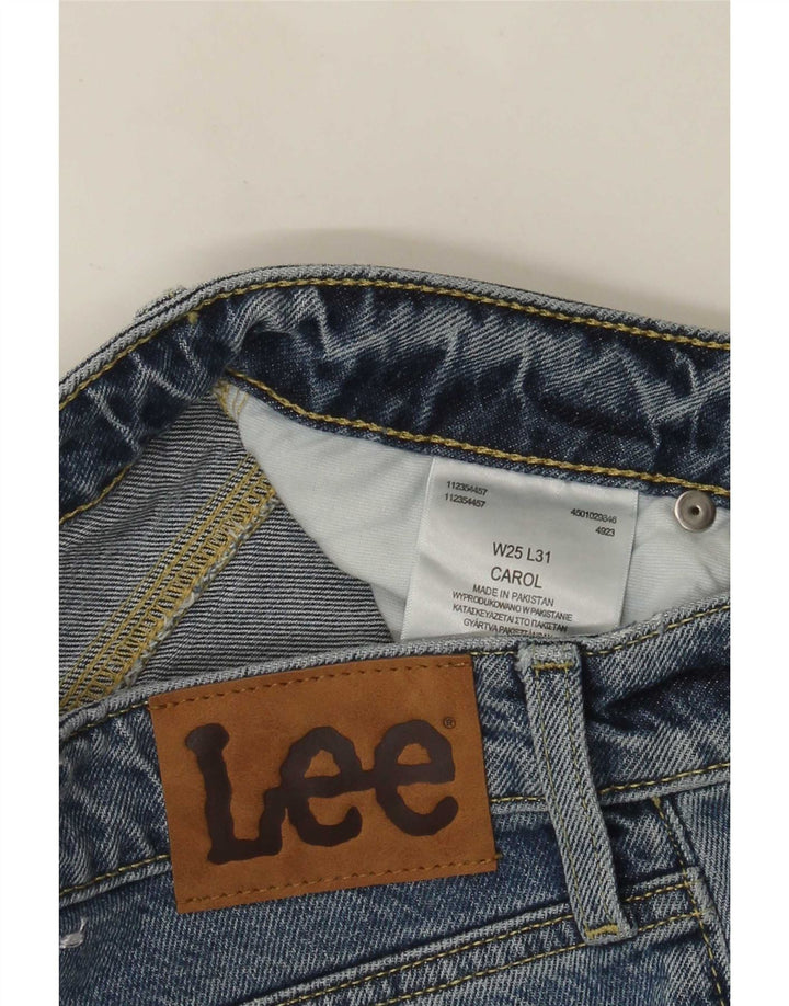 Damskie jeansy Lee Carol Slim W25 L27 Niebieskie bawełniane