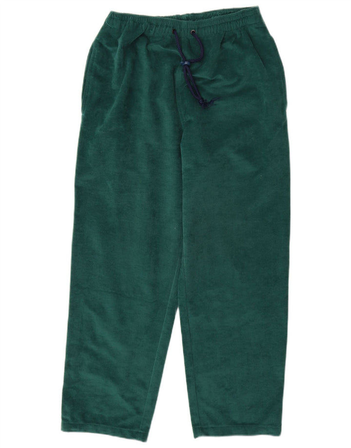 Dres męski welurowy MC KEE'S, poliester w kolorze średniej zieleni