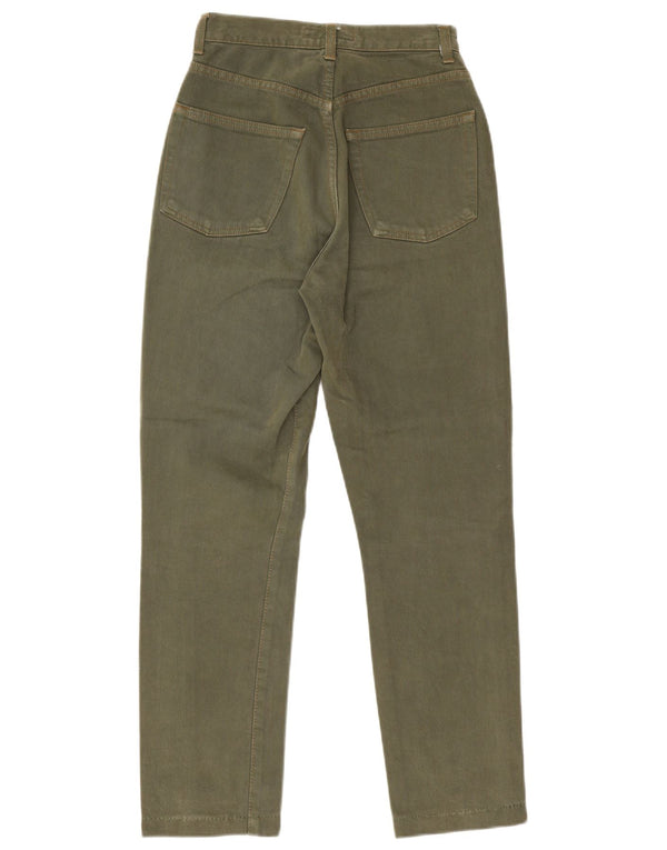 Damskie proste dżinsy Banana Republic US 2 XS W24 L27 Khaki, bawełna