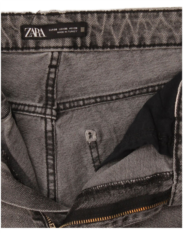 Dżinsy damskie Zara EU 38 Small W28 L28 szare