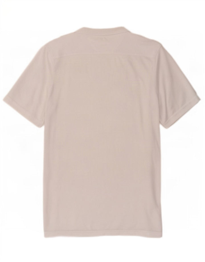 Męski T-shirt Nike Dri Fit Slim Top, średni biały poliester