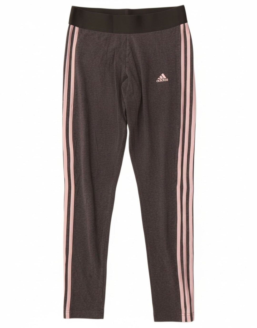 Damskie legginsy Adidas UK 12 Średnioszare, bawełniane