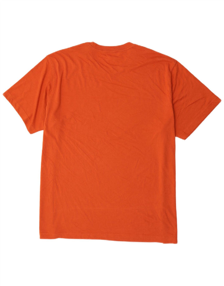 Koszulka męska EDDIE BAUER Top 2XL Pomarańczowa bawełna