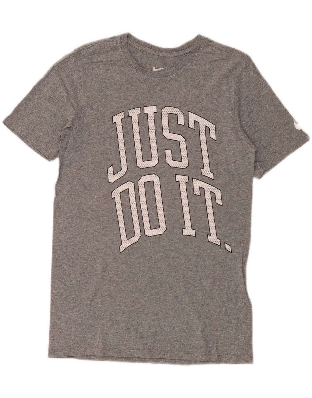 Męski T-shirt Nike Athletic Cut z grafiką, mały, szary nakrapiany