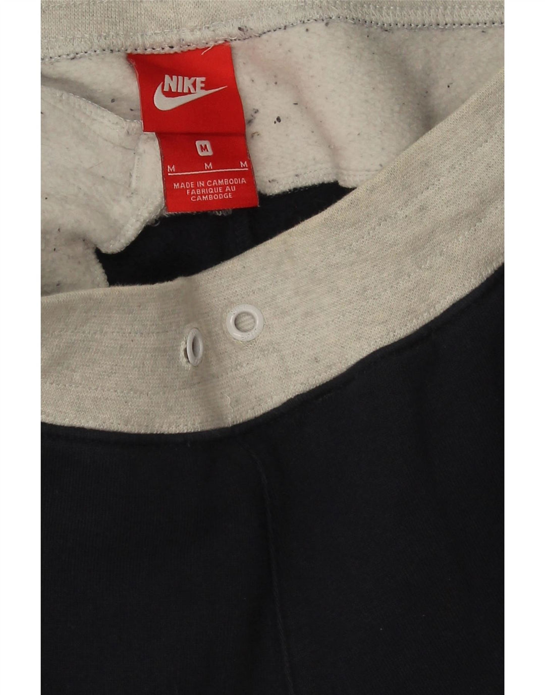 Męskie spodnie dresowe Nike Air, joggery, średni granat, blok kolorów