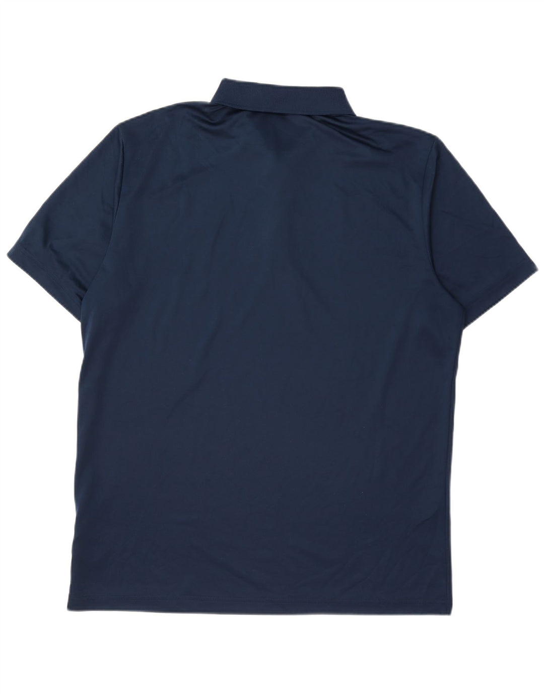 Męska koszulka polo Adidas, duża, granatowa, z poliestru