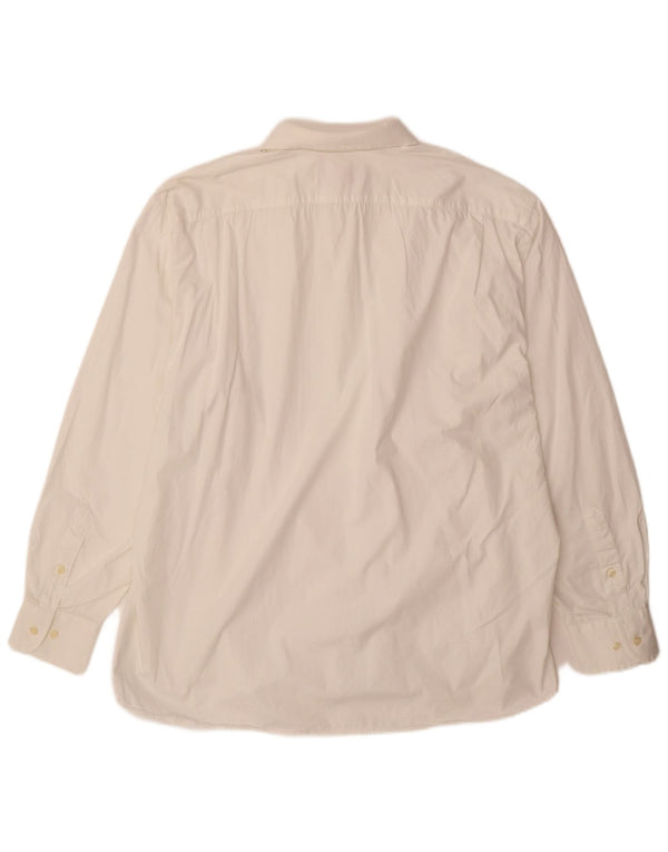 Renato Balestra Mens Shirt Size 17 1/2 44 XL White Cotton