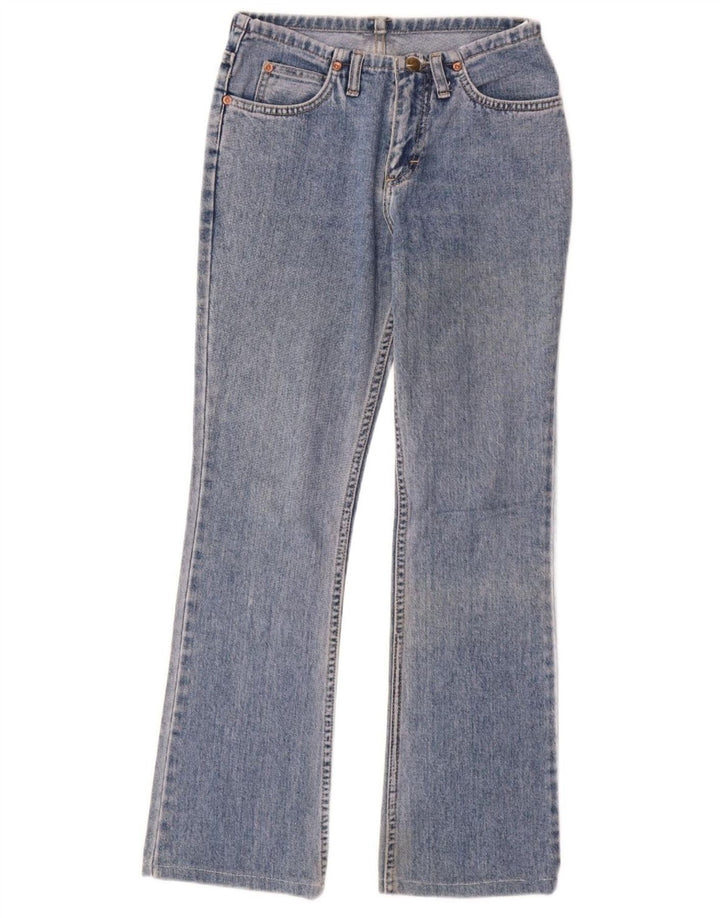 Damskie jeansy Lee Bootcut W27 L28 Niebieskie bawełniane