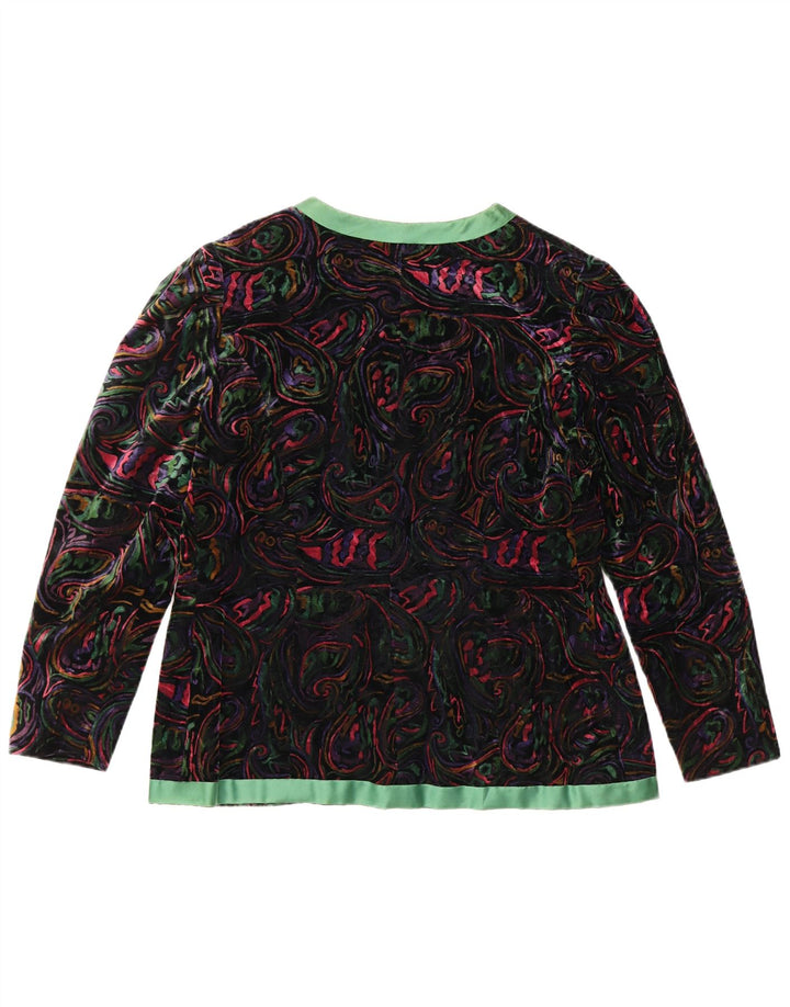 VINTAGE Damski komplet spódnic zapinanych na 1 guzik, UK 12 Medium W32, wielobarwny