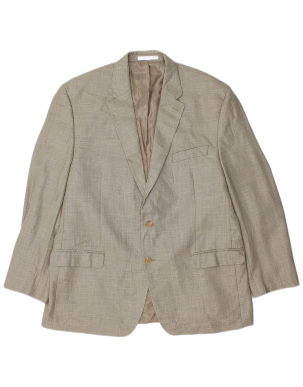 Męska marynarka zapinana na 2 guziki Ralph Lauren UK 46 2XL Szary poliester