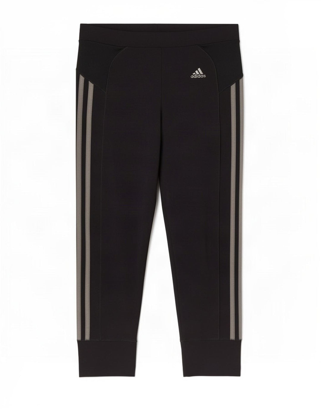 Damskie legginsy Adidas Capri UK 8, małe, czarne, poliestrowe