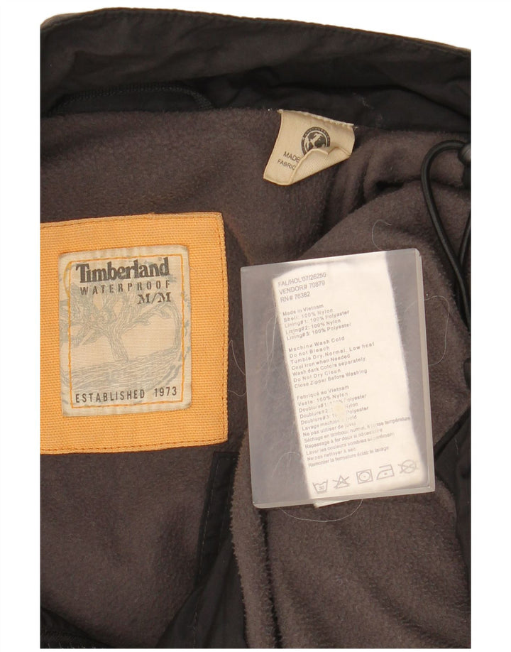 Męska kurtka wiatrówka Timberland UK 38 Średni czarny nylon