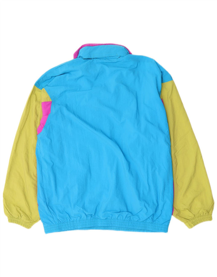 Męska bluza dresowa Dubin Top Jacket IT 52, duży niebieski blok kolorów