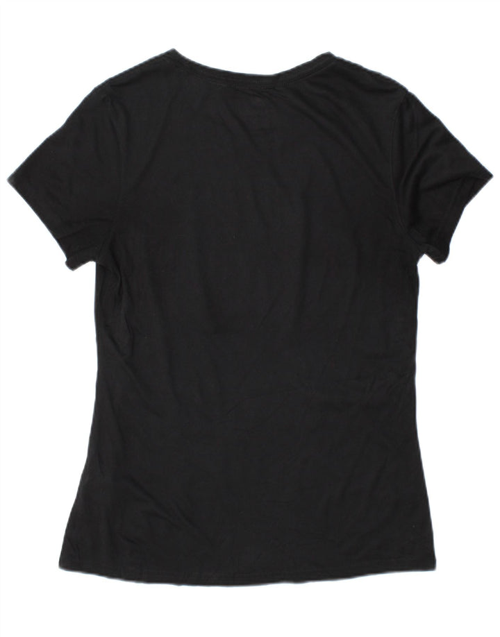 Damska koszulka Nike z grafiką do siatkówki, UK 12, średnia czarna