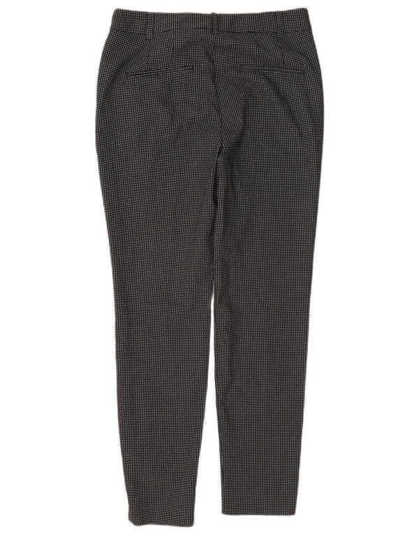 Spodnie Chino damskie Zara EU 34 2XS W24 L27 Czarne cętki Poliester
