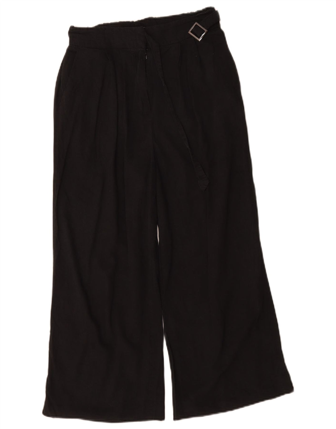Damskie spodnie z szerokimi nogawkami Oasis W26 L21 czarne