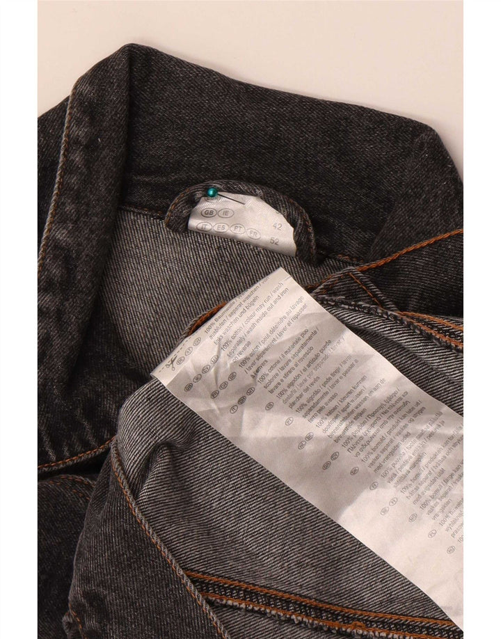 Vintage męska kurtka dżinsowa UK 42 XL, szara bawełna