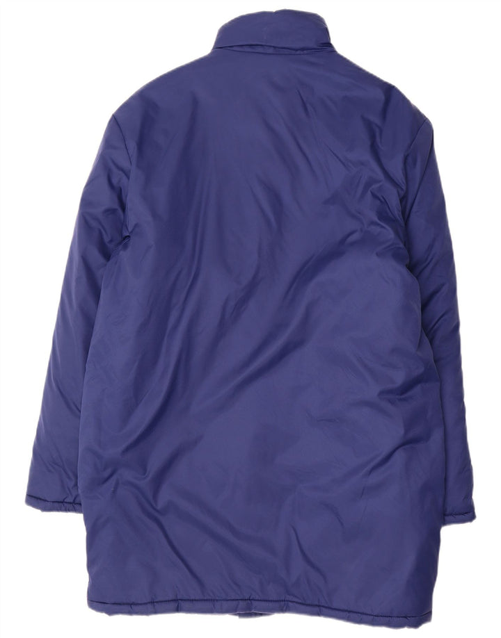 Adidas Męski płaszcz wyściełany UI 34/36 Mały niebieski nylon