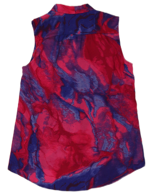 Damska bluzka koszulowa oversize MOSSIMO o długim kroju UK 6 XS, wielokolorowa