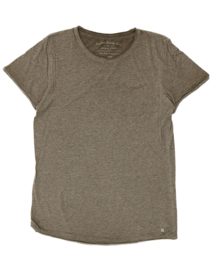 T-shirt męski Jack & Jones, mały, zielony