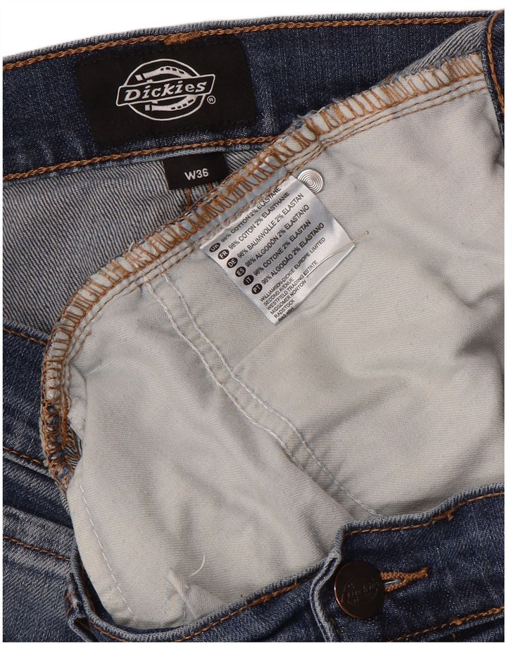 Męskie spodenki jeansowe Dickies W36, duże, niebieskie, bawełniane