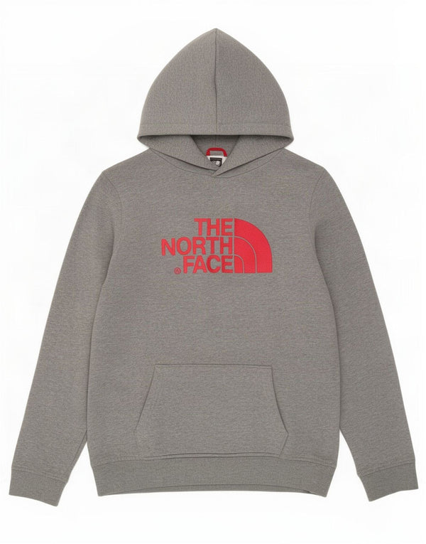 Chłopięcy sweter z kapturem The North Face, rozmiar XL, 14-15 lat, szary, nakrapiany