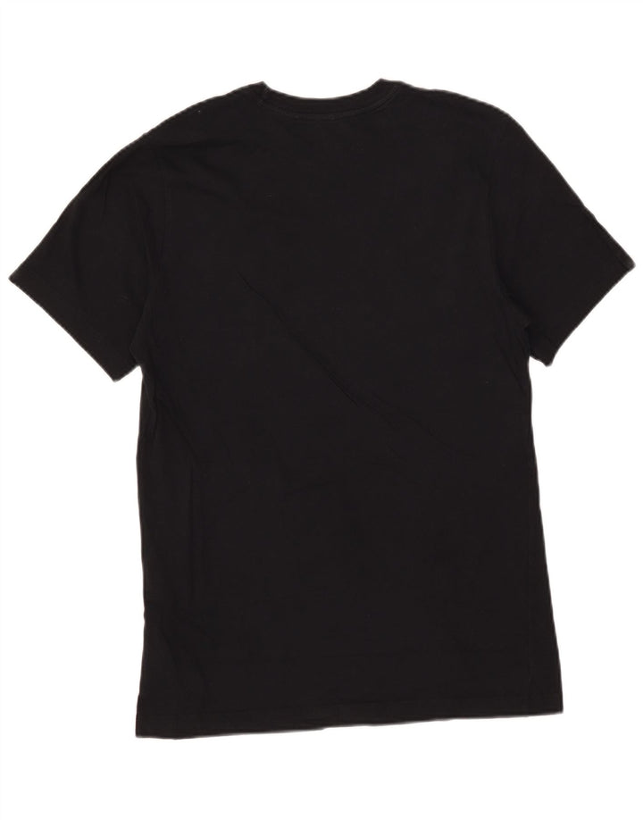 T-shirt męski Nike, mały, czarny, bawełniany