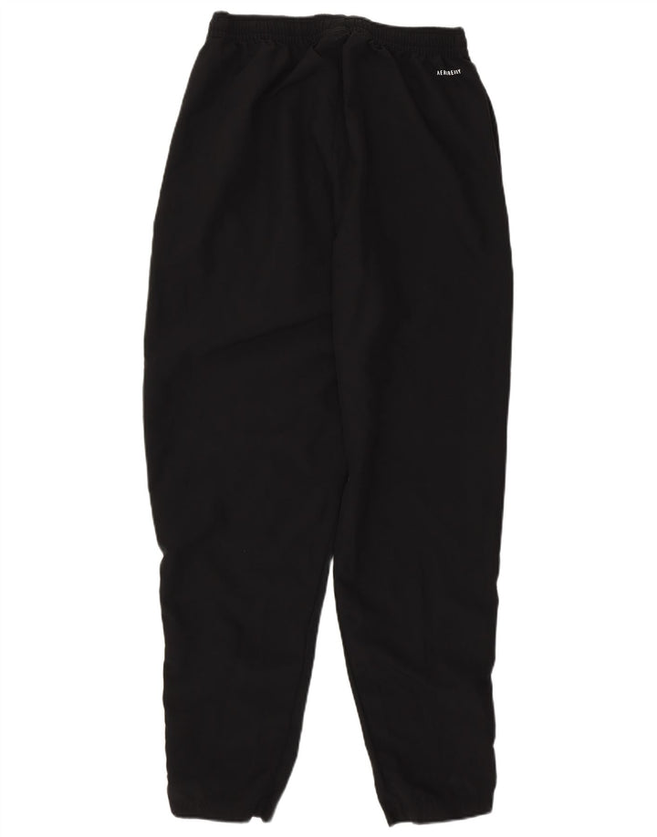 Damskie spodnie dresowe Adidas Aeroready, średni czarny poliester