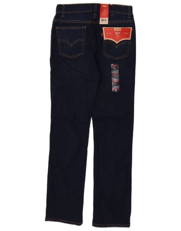 Levi's Boys 511 Slim Jeans 13-14 lat W26 L30 Granatowa Bawełna