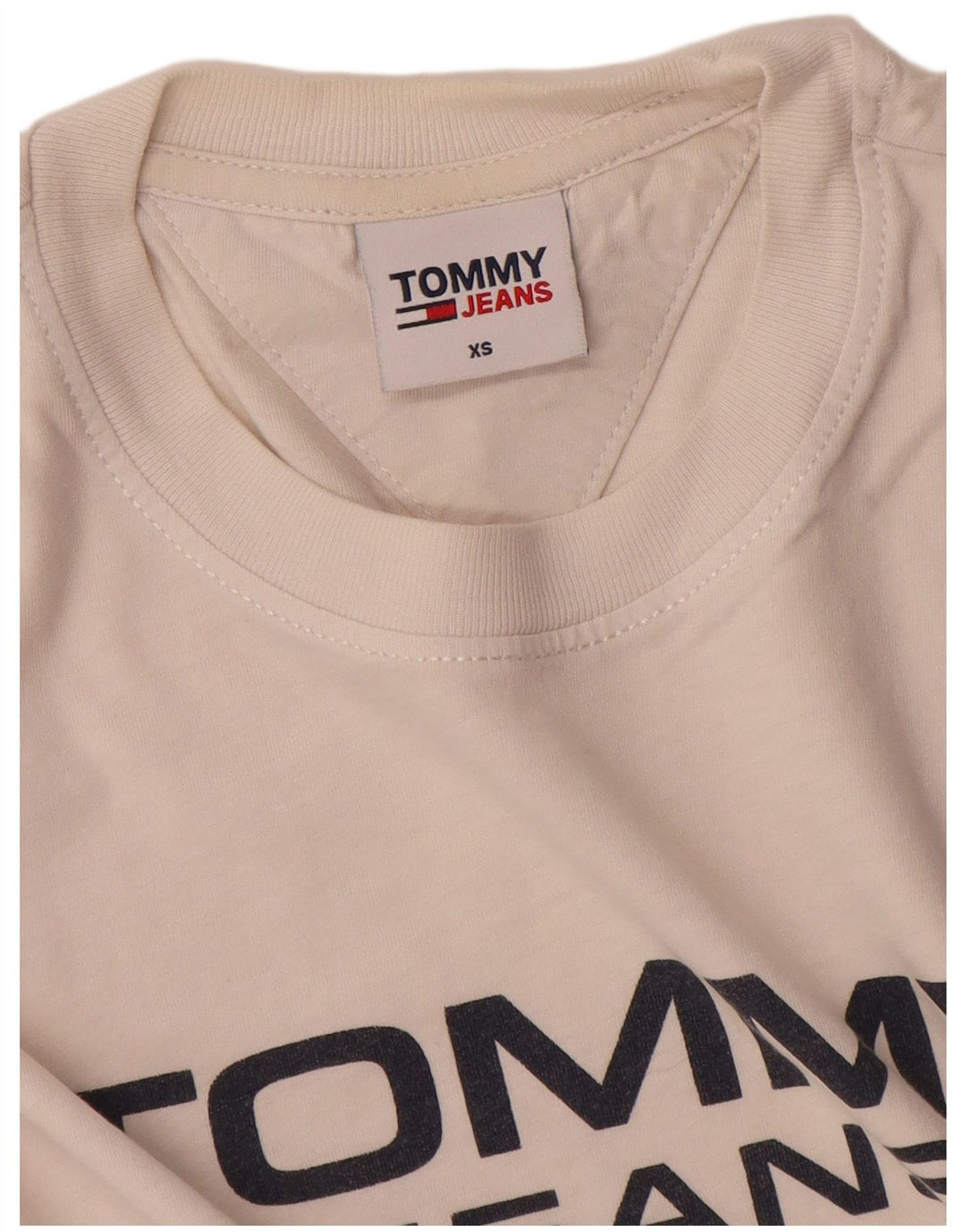 Męski T-shirt z grafiką Tommy Hilfiger Top XS, biały