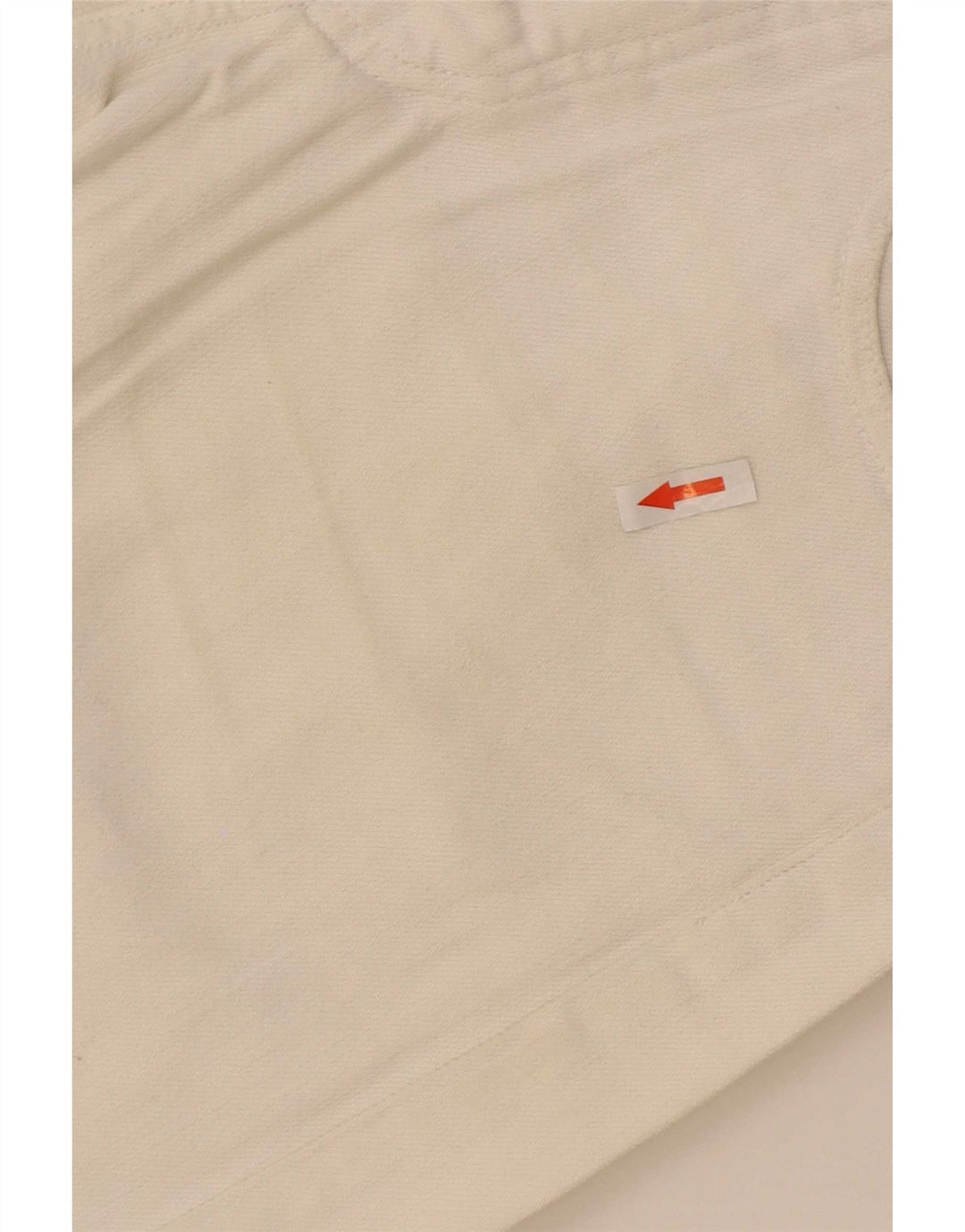 Męskie spodenki jeansowe Armani, średnie W30, biała bawełna