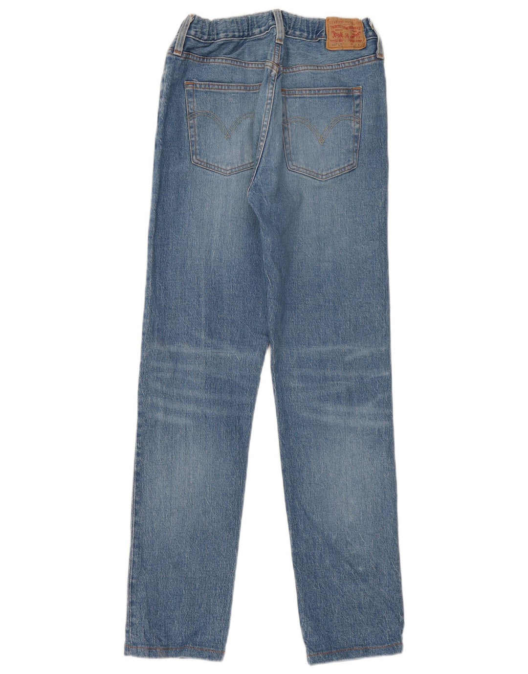 Damskie jeansy Levi's 501 Straight W26 L31 Niebieskie bawełniane