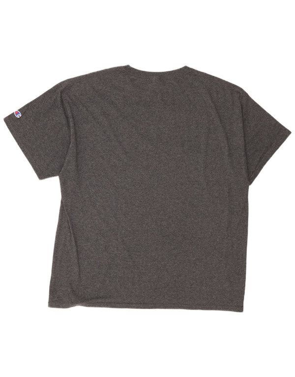 Męski T-shirt Champion Brooklyn Graphic Top XL, szara bawełna